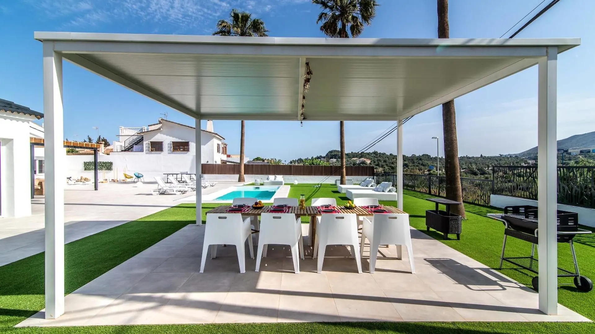Palm Tree Villa 5 Bdr Pool & Bbq Torremolinos